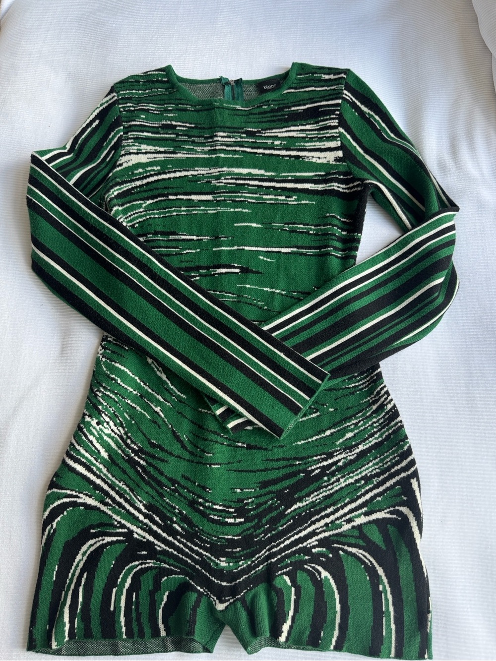 Green Patterned SEXY unique jumpsuit